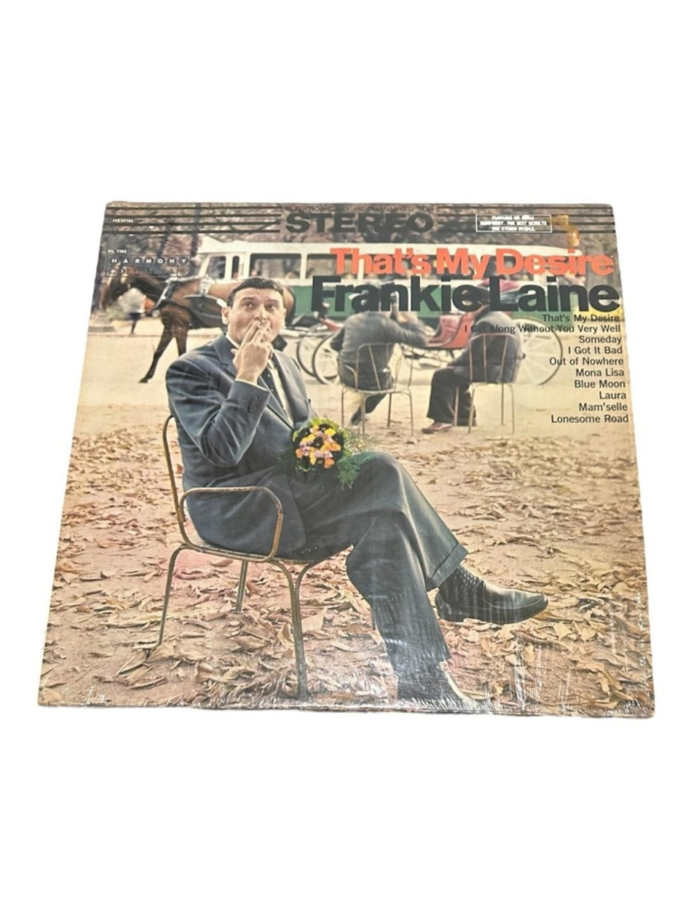 Vintage Frankie Laine Vinyl LP That's My Desire Harmony Crooners Vocal Black USA